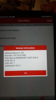 79170-D7000  79170-D7500  79170-D7550 HYUNDAI sensor pedestrian EMULATOR 12V - Image 1 of 4
