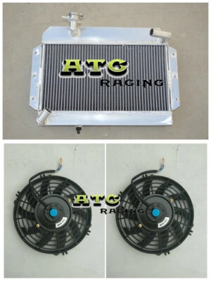 RADIADOR DE ALUMINIO + RELLENO LATERAL VENTILADOR PARA MG MGB GT/ROADSTER 1963-1968 64 65 67 Foto 1 de 4