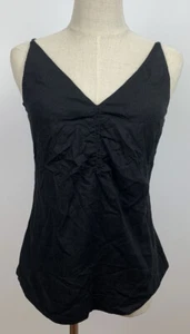 SHEIKE Womens Black Top Blouse Singlet Size 8 Linen Rayon Casual Wear - Bild 1 von 9