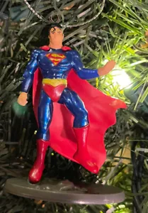 2024 Superman mit Cape Christbaumschmuck Man of Steel Comics Justice League - Bild 1 von 1