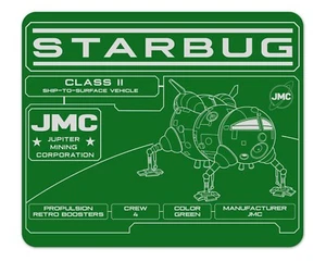 Starbug Schematic 1/4" Thick Mouse Pad - Picture 1 of 2