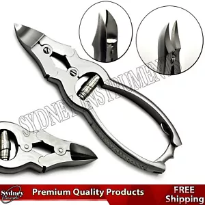 Podiatrist Cantilever Toenail Cutter Ingrown Heavy Duty Thick Nail Clipper - Picture 1 of 5