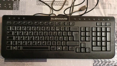 Alienware SK-8165 AZERTY Keyboard - Good Condition! - Image 1 of 2