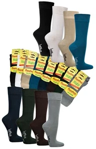 Socken mit Viskose aus Bambus, Softbund, handgekettelt, Spitze/Ferse, verstärkt - Bild 1 von 9