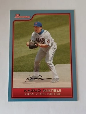 2006 Bowman Blue 283/500 Kazuo Matsui #53 - Image 1 of 3