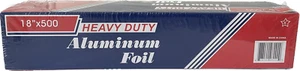 Heavy Duty Aluminum Foil Roll for Food 18 Inches 500 FT Heavy Duty Food Safe Foi - Picture 1 of 11
