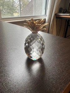 Swarovski Crystal Pineapple  2 1/2" Inch Tall - Picture 1 of 3