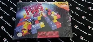 Tetris 2 (Super Nintendo System) Complete Box and Manual Great cond. as pictured - Picture 1 of 20
