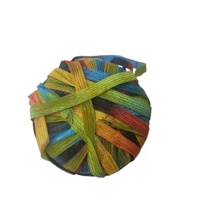 Lion Brand Yarn INCREDIBLE Ribbon Yarn Color #203 City Lights 110 yds 50g - Picture 1 of 6