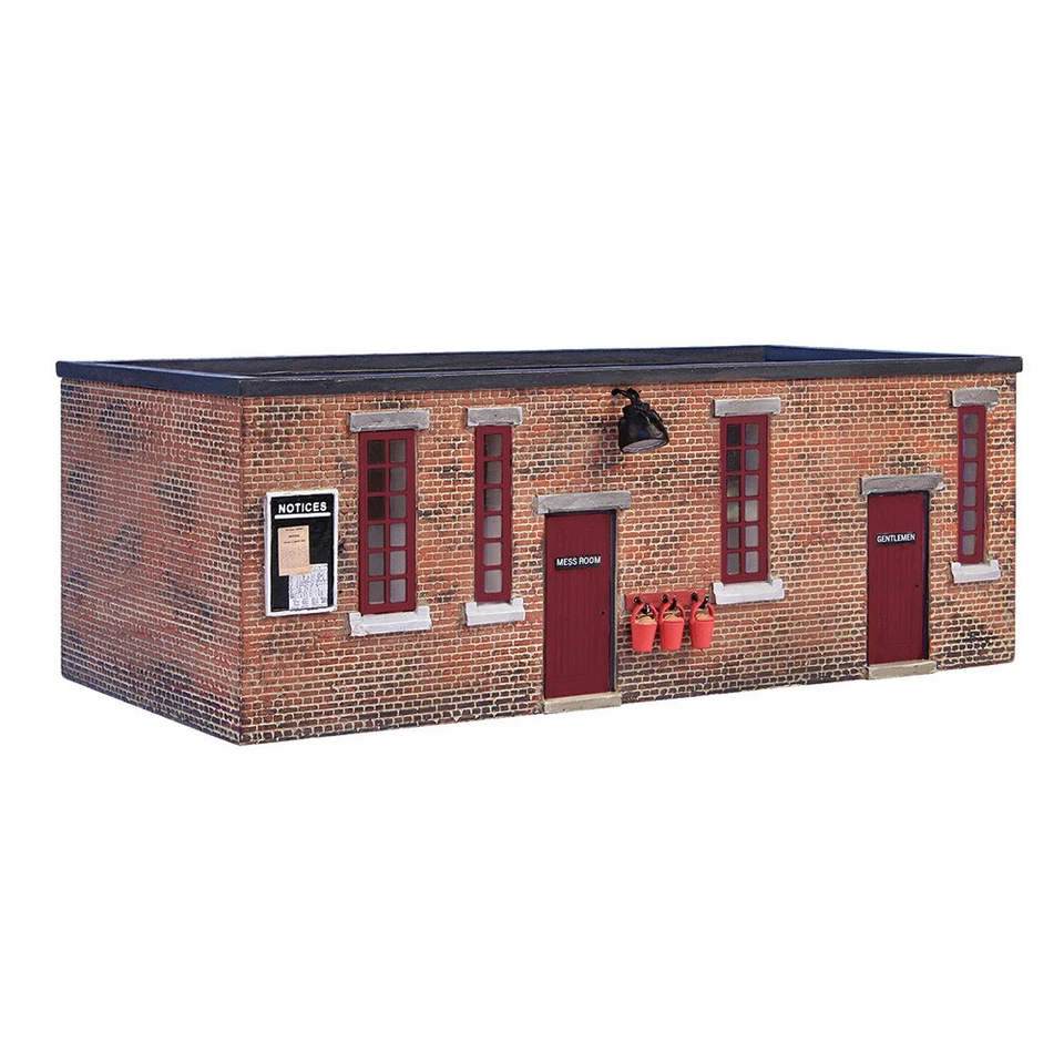 44-0054R Scenecraft OO Gauge Depot Mess Room and Toilet - Red Doors - Image 1 of 1