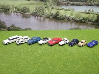 Wiking etc H0 PKW Konvolut 9 Stk (VR) D0272 - Bild 1 von 4