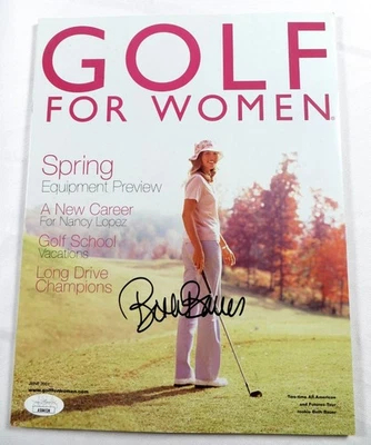 Revista de golf autografiada firmada por Beth Bauer para mujer LPGA JSA AS84024 Foto 1 de 3