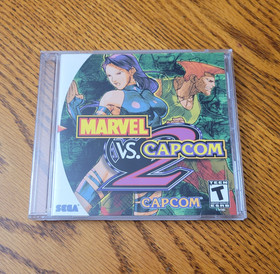 Marvel vs. Capcom 2 (Sega Dreamcast, 2000) with Manual & Reg Card - Fast Ship!
