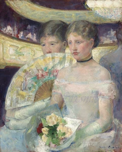 Mary Cassatt THE LOGE Fine Art Giclée 8" x 10" Druck - Bild 1 von 1