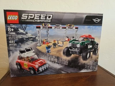 LEGO 75894 Speed Champions 1967 Mini Cooper S Rally y 2018 MINI Cooper Bugy Nuevo en caja Foto 1 de 4