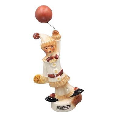 Винтажный графин на воздушном шаре Jim Beam Regal China Clown 1980 NE Beam Club C. Miller - Изображение 1 из 4