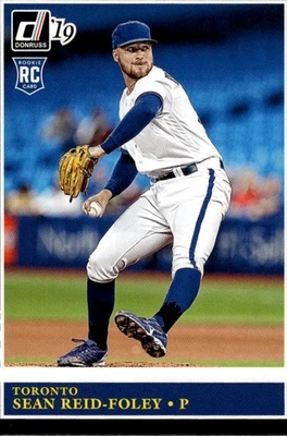 2019 Donruss #219 Sean Reid-Foley Toronto Blue Jays Rookie - Image 1 of 2