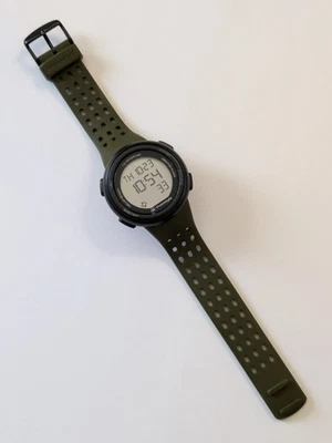 Freestyle Waterproof Watch 45mm Black, Green Silicone, Stainless Steel Back - image 1 of 4