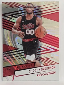 2024-25 Panini Revolution #77 Scoot Henderson Red Swirl - Picture 1 of 2