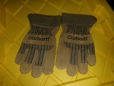 Guantes Carhartt Trabajo y Jardín Cuero/Lona Talla M Nuevos sin Etiquetas Foto 1 de 4