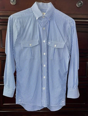 Camisa de vestir de negocios King Ranch para hombre 15 1/2, 33 manga larga, abotonada. Foto 1 de 4