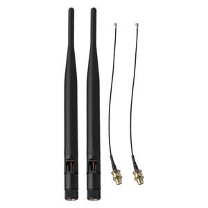 Complete Your Setup Set of Two Indoor Use For LoRa Antennas with Cables - Photo 1/12