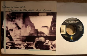 POP Steve Winwood Back In The High Life Again Island 28472 1987 NM PROMO Pic Slv - Picture 1 of 2