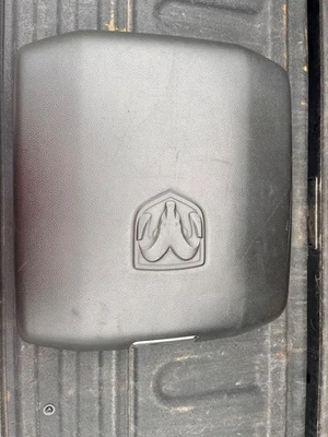 Dodge RAM 1500 2010-2012 Center Console Compartment Lid Arm Rest Black Leather - Image 1 of 4