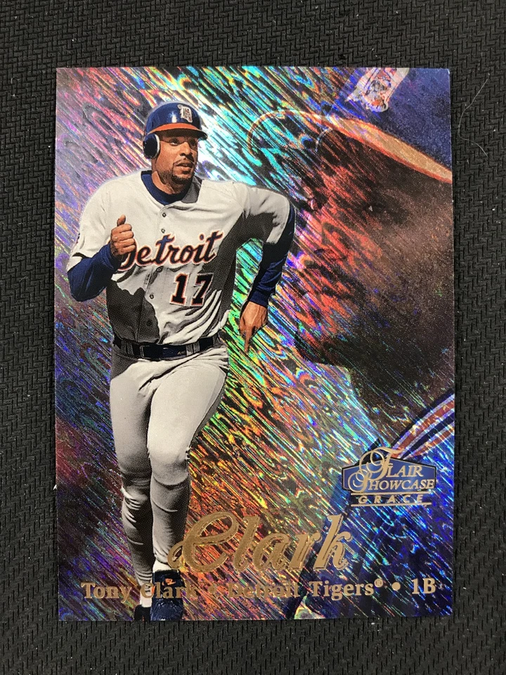 Flair Showcase #22 1998 Tony Clark Detroit Tigers Foto 1 de 2