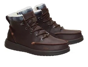 HEYDUDE Bradley Classic Cozy - Comfortable Slip on Boots Men 9 - Picture 1 of 5