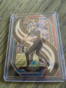 JARED GOFF 2024 SELECT PREMIER LEVEL TRI COLOR PRIZM LIONS 228/249 - Picture 1 of 2