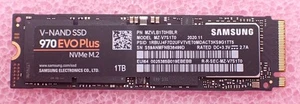 Samsung 970 Evo Plus 1TB M.2 2280 PCIe 3.0 NVMe V-NAND SSD MZ-V7S1T0 - Bild 1 von 2