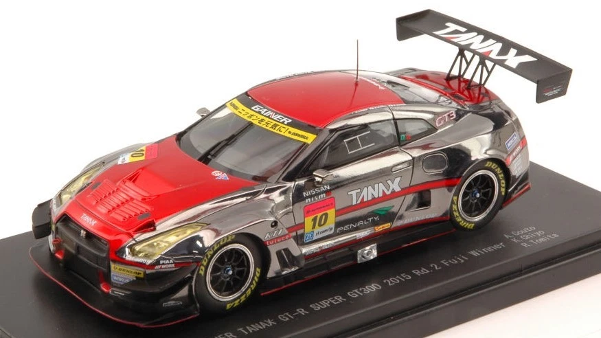 Ebbro NISSAN GT-R N.10 WINNER FUJI SUPER GT300 2015 COUTO-CHIYO-TOMITA 1 43
