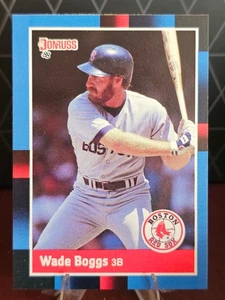Donruss 1988 - Wade Boggs #153 última línea comienza con IN '86 - Imagen 1 de 2