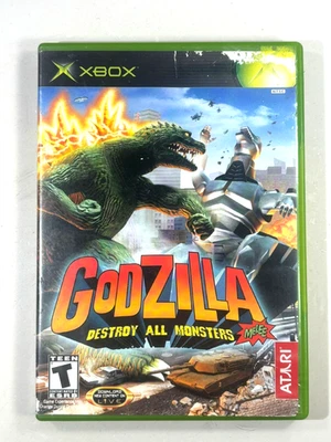 Godzilla: Destroy All Monsters Melee (Microsoft Xbox, 2003) CIB - Image 1 of 4