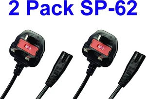 I-Sheng SP-62 Fuse Plug 5A 250V SS145/A BS1363/A Power Cord UK 2 Pack - Picture 1 of 1