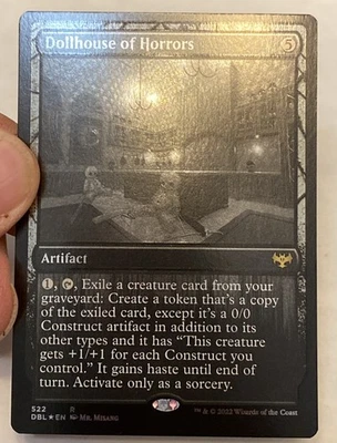 SILVER SCREEN FOIL Dollhouse of Horrors Innistrad: Double Feature MTG UNPLAYED - Image 1 of 2