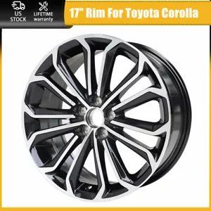 For 2014 2015 2016 Toyota Corolla 17" Replacement Wheel Rim 99987148 OEM Quality - Picture 1 of 15