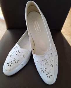 Dorndorf Damen Schuhe Pumps Slipper weiß Gr. 7 1/2 Gr. 41 wenig getragen - Bild 1 von 14
