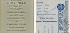 FRANCHIGIA FORZE ARMATE POSTA MILITARE 32 SACILE 1941 FANTERIA MARCHE