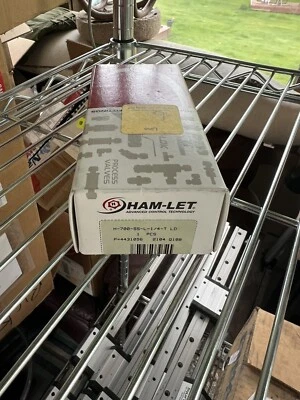 Ham-Let H-700-SS-L-1/4-T- LD Stainless Steel Ball valve NEW - Image 1 of 2