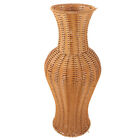 Office Imitation Rattan Floor Vase Dried Flower Vase Decorative Floor Vase