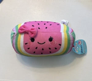 Rainbow Watermelon Lietta Squishmallow 8" Claire's Exclusive 2021 - Picture 1 of 2