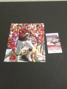 Jamelle Holieway Photo Signed 8x10 Photo w/ Jsa COA Oklahoma Sooners  Inscribed  - Picture 1 of 4