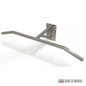 Barra Pull Up de Acero Inoxidable - Interior/Exterior - Montada en la Pared - Fabricada en Calidad Reino Unido - Imagen 1 de 6