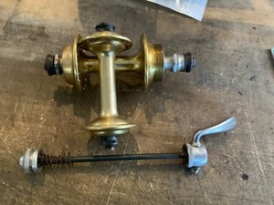 Vintage Avocet Gold anodized Hubset - 36H - Used - Picture 1 of 4