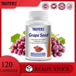 High-purity grape seed 120 Capsules | Proanthocyanidins (OPC) Antioxidant - Picture 1 of 12