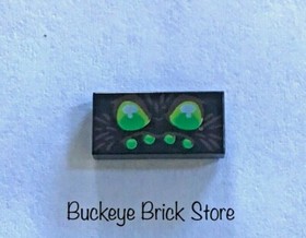 LEGO Harry Potter Set 4738 Hagrid&rsquo;s Hut 1x2 Tile with Spider Eyes Pattern