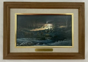 Terry Redlin’s Precious Memories Collection “A Helping Hand” Presentation Plaque - Picture 1 of 5
