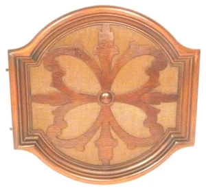 vintage* RCA RADIOLA 64: Pop-In/Pop-Out ALTAVOZ PARRILLA DE MADERA - Imagen 1 de 2